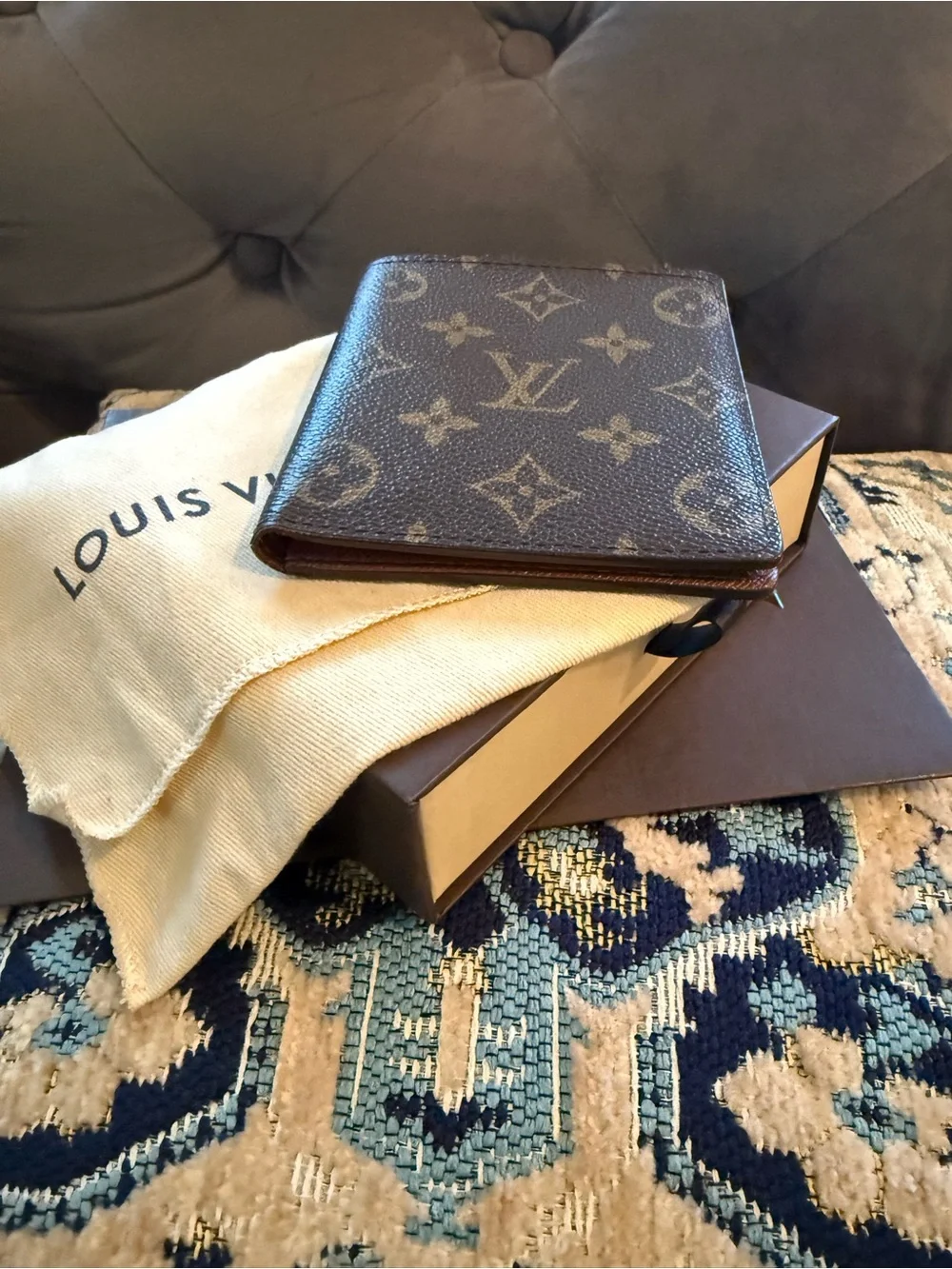 🔥Louis Vuitton Monogram Mens Billfold Wallet 10 Credit Card Slots🔥 - Picture 14 of 17